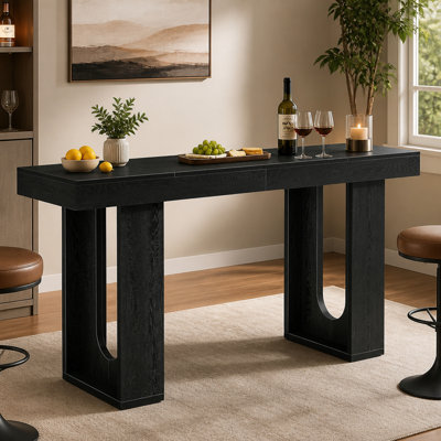 Table de bar 70,9 po