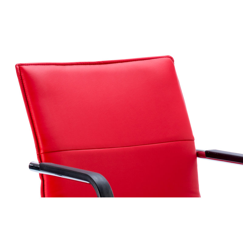 Gustave Waiting Room Chair, Red