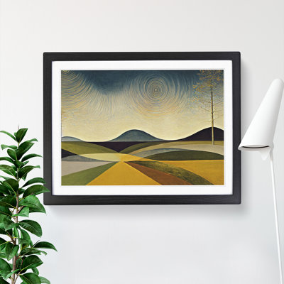 Showstopping Spring Meadow Landscape - Framed Print