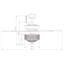 Ventilateur de plafond 52 pales en cristal 52 po avec télécommande et ensemble d'éclairage inclus-681497424