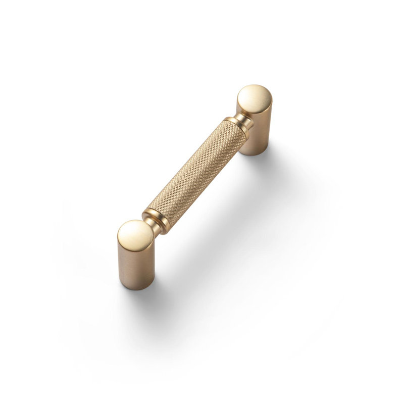 Poignée texturée 3 po pour meubles, 3", Bronze champagne