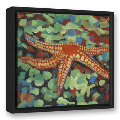 « starfish on mer », reproduction de peinture à l’acrylique sur toile