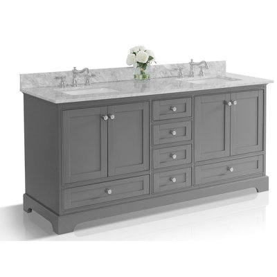 Audrey 72'' W Double Vanity