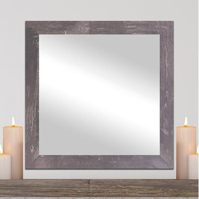 Dematteo Wood Flat Mirror