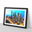 Moscow Russia Skyline - Framed Print