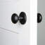 Ageless Iron Loch Rosette with Keep Knob