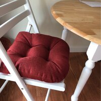 Basics Dining Chair Cushion Wayfair Basics Fabric: Indigo