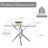Glass Top Metal Base Dining Table-333366490