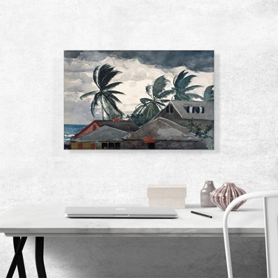 " Hurricane Bahamas 1898 " by Winslow Homer Painting Print