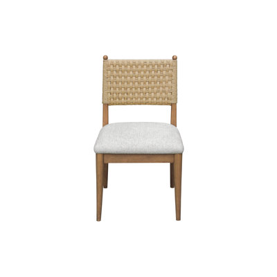 August Woven Back Chair