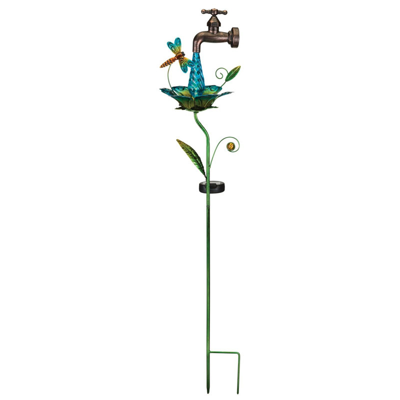 Waterdrop Solar Stake - Dragonfly