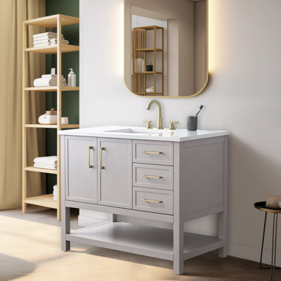 Ensemble de meuble-lavabo simple 42 po Vicini