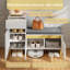 7 Pair Shoe Storage Bench-1144529964