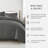 Super Soft Double Brushed Duvet Cover Set-120191500-120191504