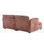 Double en chenille, amovible avec poches latérales pour le rangement des articles de la minute, rembourrage en éponge haute densité, repose-pieds, ton rose, capacité de 500 lb, revêtement en chenille de 76,77 x 29,53 x 31,10 pouces-229738645