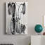 Toile tendue avec châssis Gray Scribbles II - prêt à accrocher-1240775199