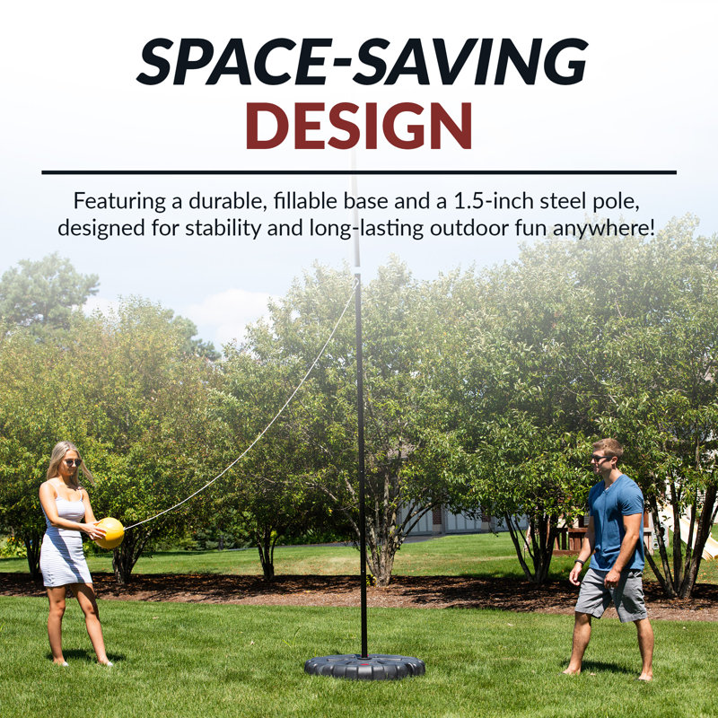 Weather-Resistant Tetherball Set