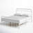 Aldiana Metal Slat Bed-266521101-266521100