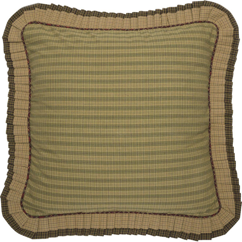 Tea Cabin Plaid Sham Set