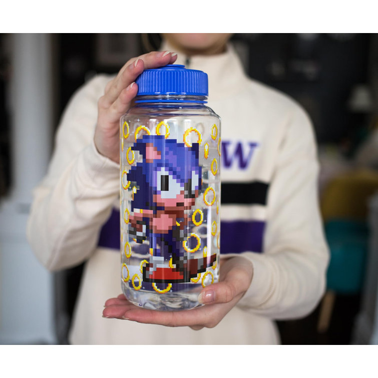 Just Funky Sonic the Hedgehoge 32 oz Sonic, Tails and Knuckles Bottle