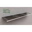Auvent de porte en acier galvanisé Palram - Canopia Aquila l 4 pi 11 po x P 3 pi gris / gris solaire-131581711-12179497