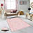 Elegant 3D Printed Area Rug, 4.6 x 7.2 ft | 100% Polyester, 0.31 in Pile Height, Antibacterial | Non-Slip PVC Felt Dot Underside, Machine Washable, Perfect for Living Room or Bedroom, Durable & Stylish Design-1950268505