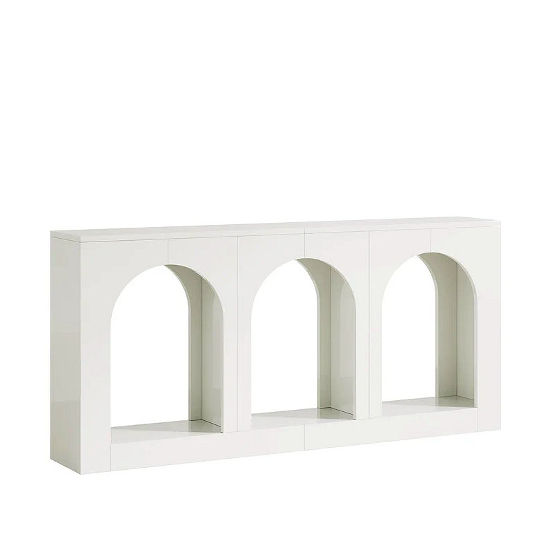 Stylish Arches Side Table,Entryway Table,Stable Console Table