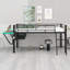 Lit mezzanine avec bureau Gaming, DEL