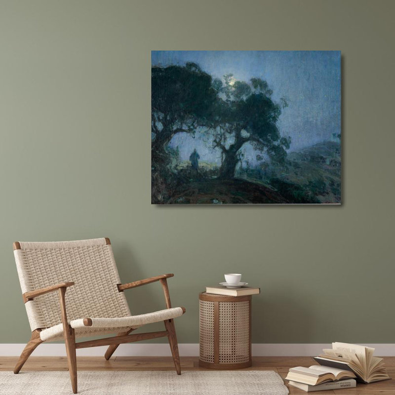 «The Good Shepherd» par Henry Ossawa Tanner - Art mural sur toile tendue avec châssis, H 40 po x l 28 po