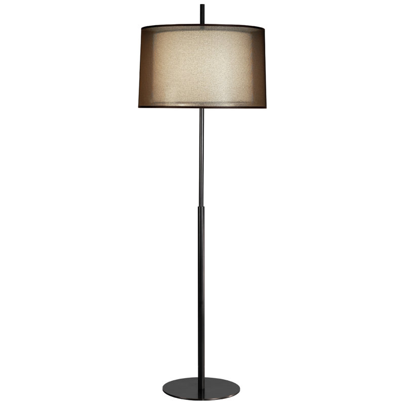 Saturnia Floor Lamp, Deep Patina Bronze