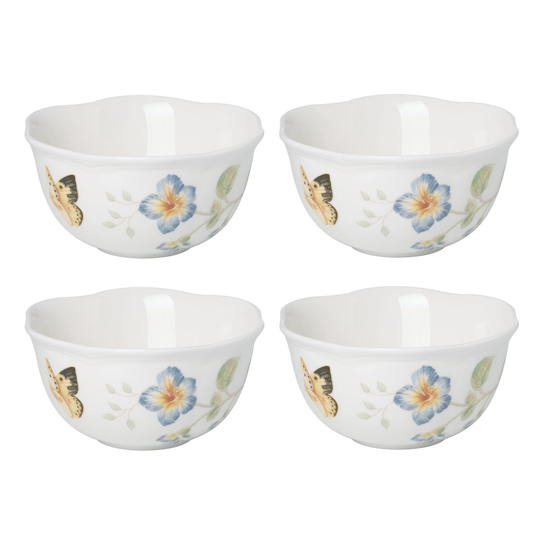 Butterfly Meadow 4-Piece Dessert Bowl Set (Set of 4) Lenox