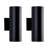 Modern Cylinder Wall Lights Up And Down E26 Outdoor Wall Light Fixture Matte Black, Waterproof Porch Light, Outdoor Sconce, For Patio, Garage, Doorway-720520657