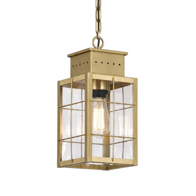 Brass Traditions - Norfield - 1 Light - 13 inch - Antique Brass - Solid Brass - Pendant