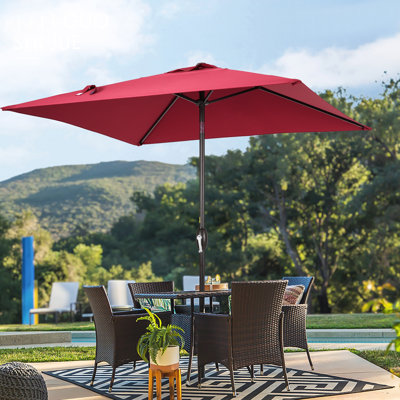 Sabeel 6.5x6.5' Square Market Umbrella