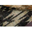 Tapis intérieur / extérieur abstrait Oushak noué à la main 4 x 6