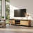 66.9" Modern TV Stand with Matte Finish