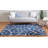 California Cotton Abstract Indoor Rug-671740713