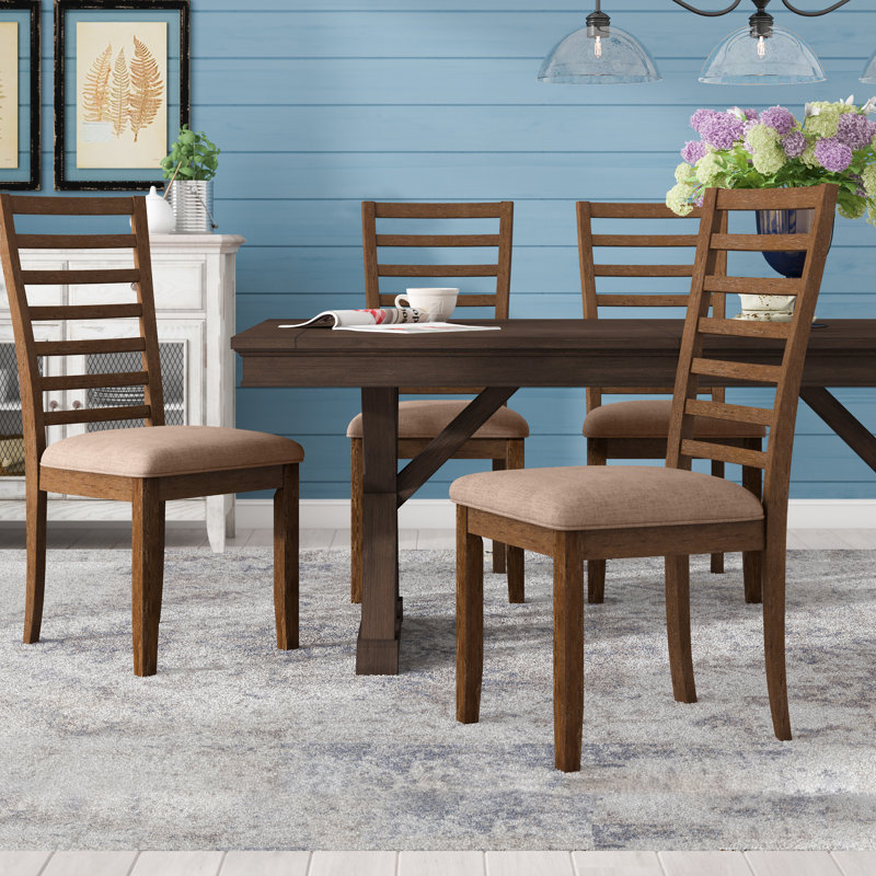 Aaliya 18'' H Linen Upholstered Side Chair