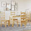 Gavrilla 4 - Person Wood Patio Dining Set with-921625225-921625228
