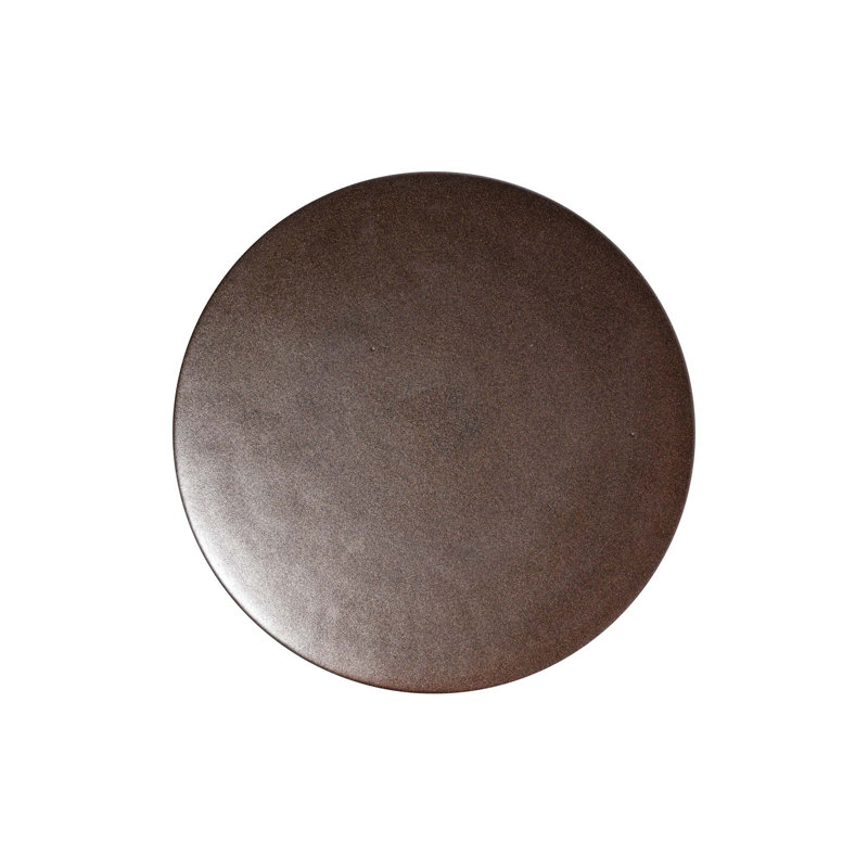 Table d'appoint en céramique Provence Signature, Brun pyrite