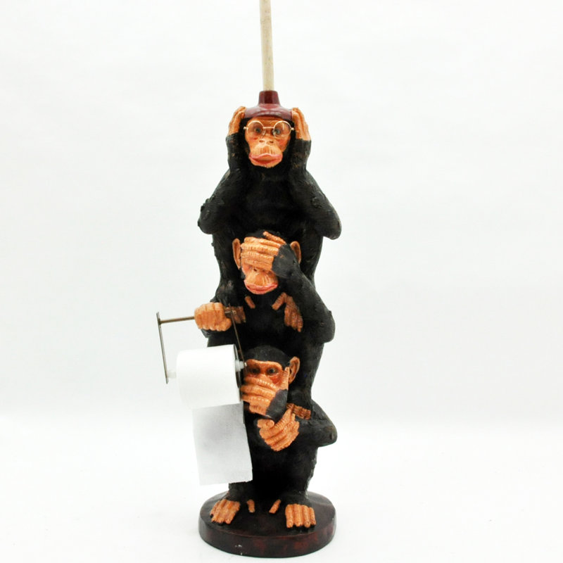 Eliza Free Standing Toilet Paper Holder