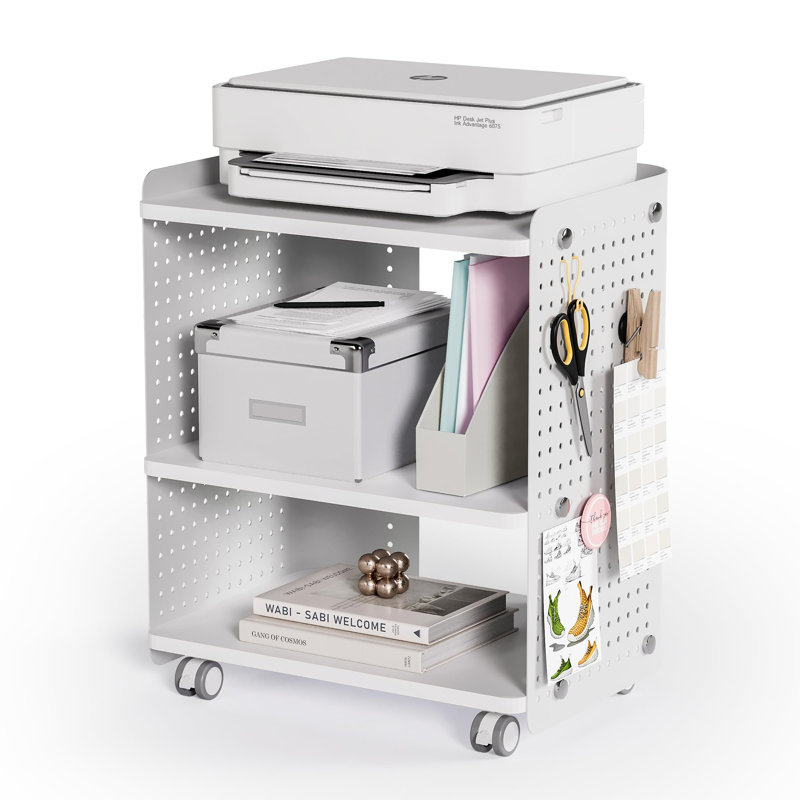 53.5cm H x 45.3cm W Printer Stand