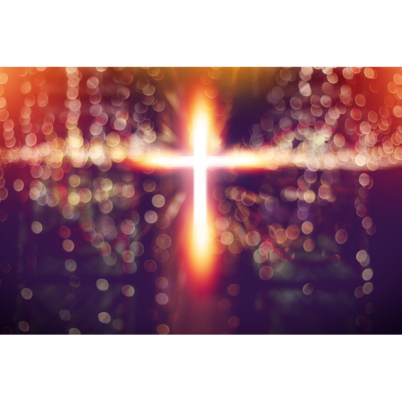 Stained Glass by Thanasus - Wrapped Canvas Print, 81cm H x 122cm W x 3.8cm D