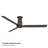 Smooth 3-Blade Flush Mount Smart Ceiling Fan With 2700K-3000K-4000K-5000K Selectable LED Light Kit and Remote Control Included, Works With Alexa and iOS or Android App-116667925-116667923