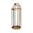 Novara Hexagon Metal Lantern-557745034