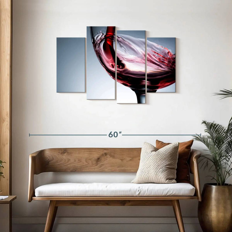 Yarlin Decanting Red Wine, 27" H x 43" W