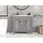 Meuble-lavabo 36 po avec lavabo supérieur, armoire de rangement moderne avec 2 portes à fermeture douce et 2 tiroirs, meuble-lavabo simple-117021114