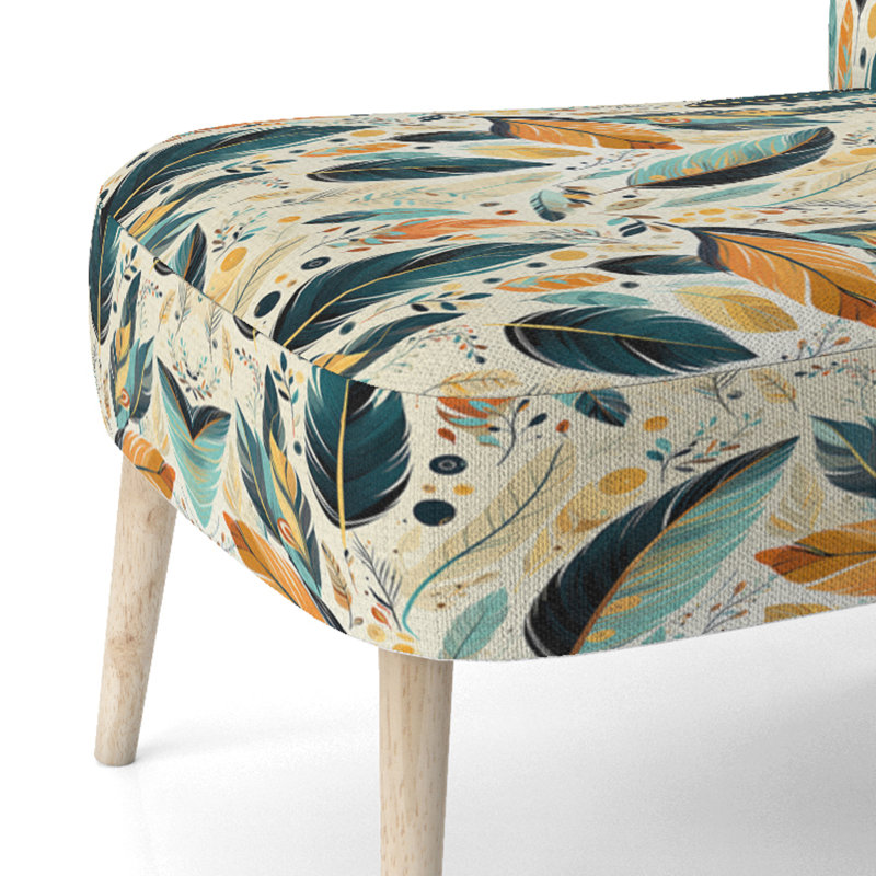 Chaise d'appoint artistique Bohème et éclectique