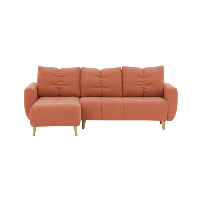Hollaway 4 Seater Sofa Bed, Orange