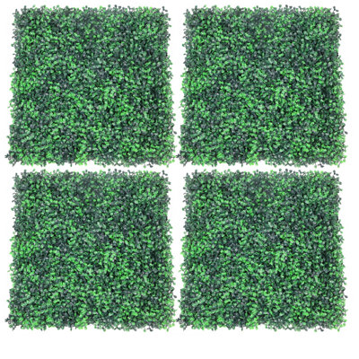 4 Pieces Boxwood Panels